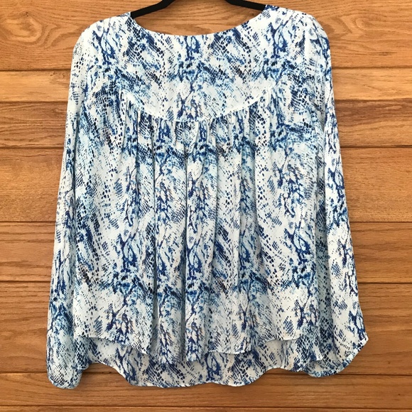 Parker silk Duncan snake print blouse - Picture 4 of 7